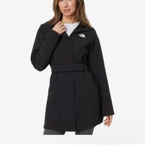 The North Face Long Hooded Rain Coat